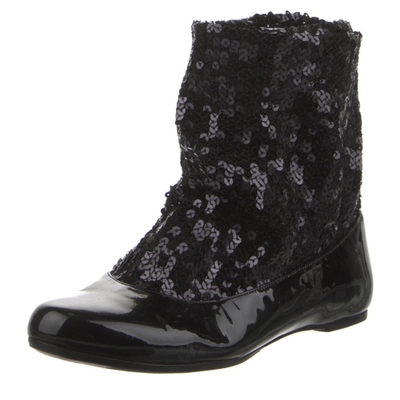 viktor and rolf sequin boots ballet flats. Rubber boots - Picture 2 of 10